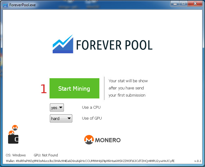Minare Monero Forever Pool Software